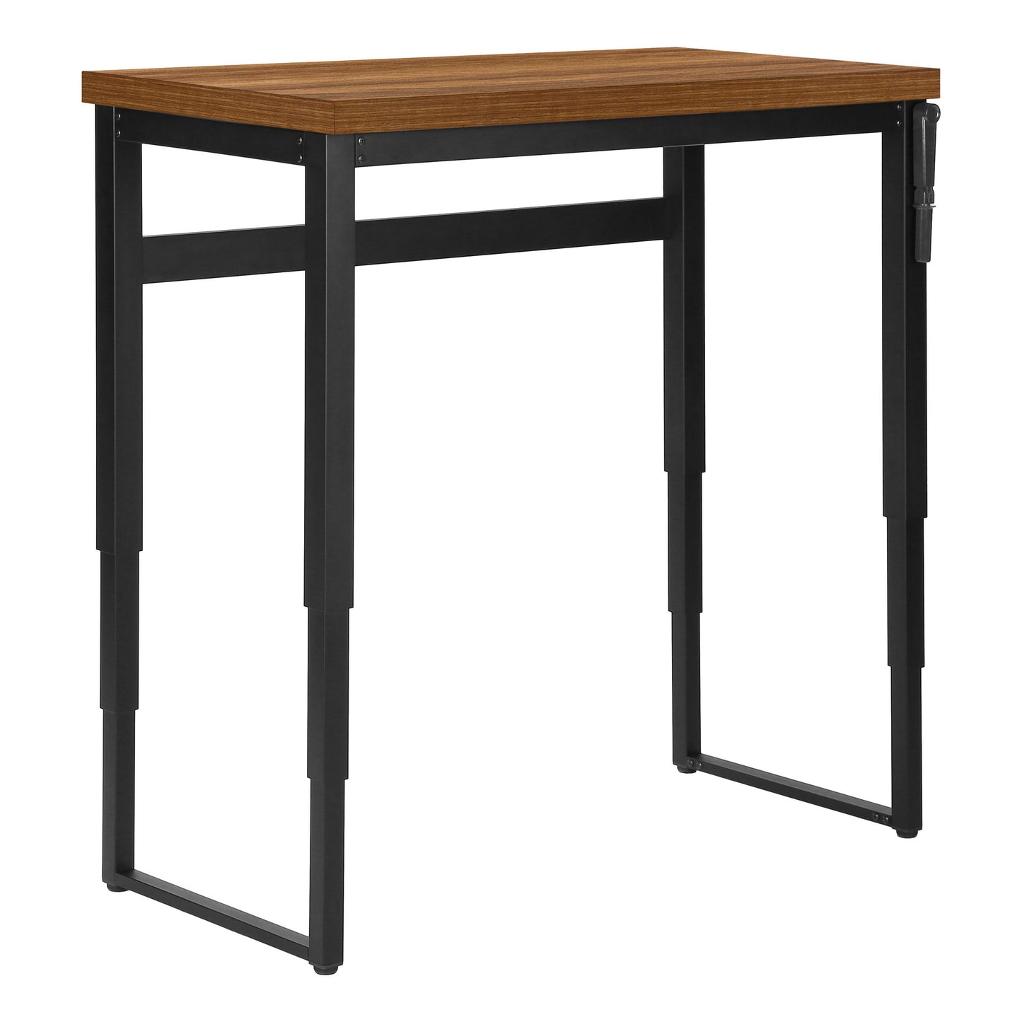 Computer Desk, Home Office, Standing, Adjustable, Laptop, Contemporary & Modern - Walnut