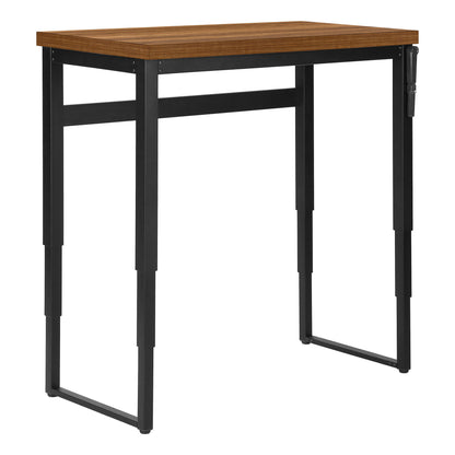 Computer Desk, Home Office, Standing, Adjustable, Laptop, Contemporary & Modern - Walnut