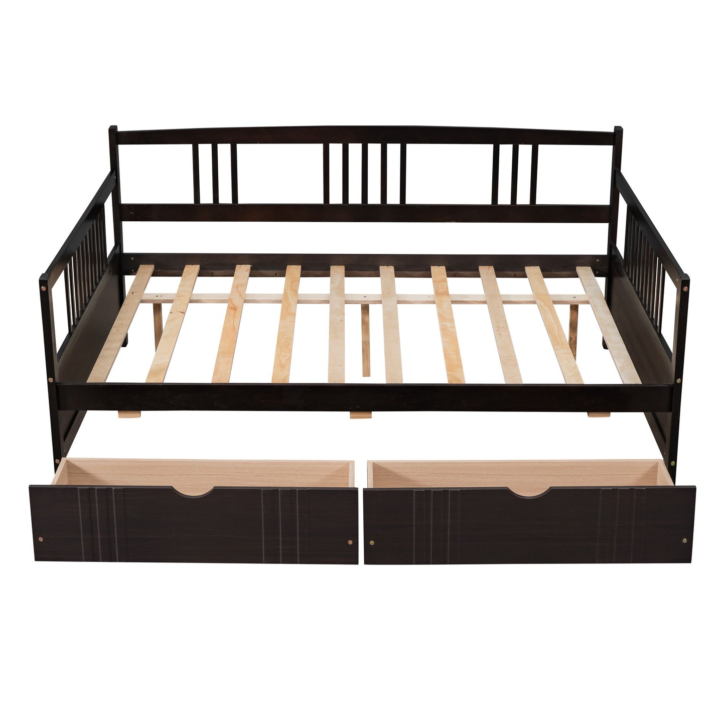 Full Size DayBed With 2 Drawers - Espresso