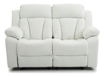 Reclining Loveseat For Relaxation - White