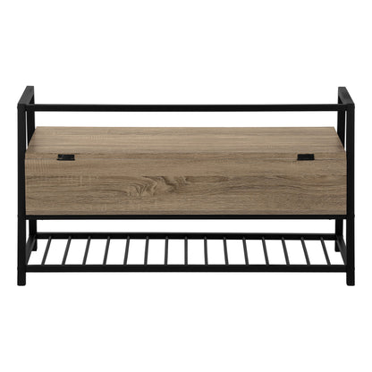 Bench, Entryway, Hallway, Storage, Rectangular, Contemporary & Modern - Taupe