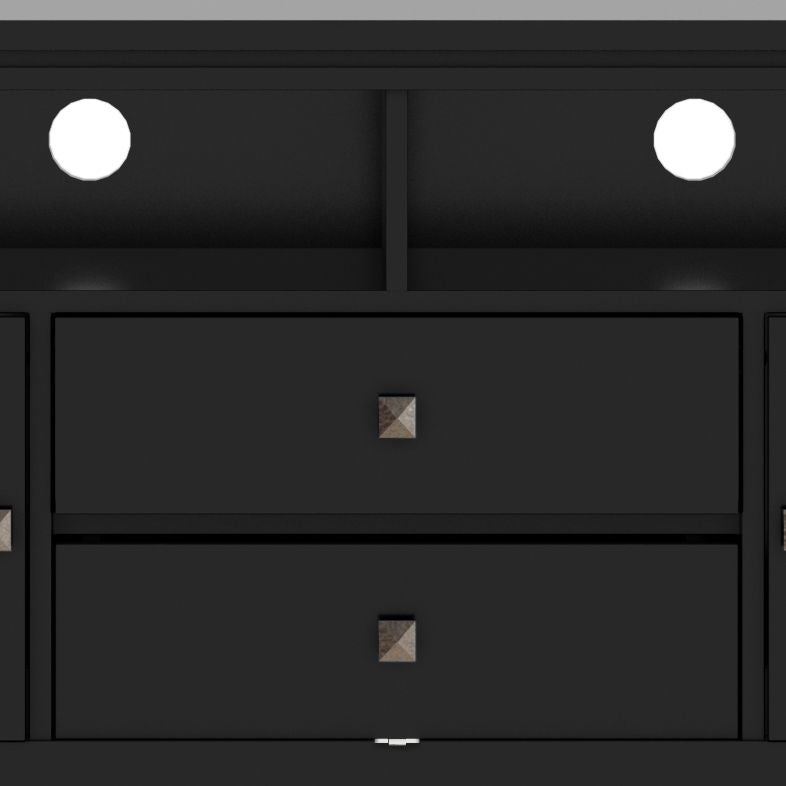 Cosmopolitan - Wide TV Media Stand - Black