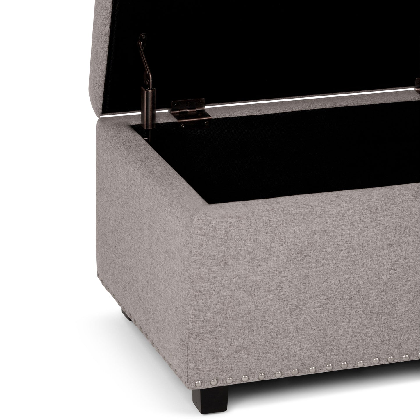 Hamilton - Storage Ottoman - Cloud Gray