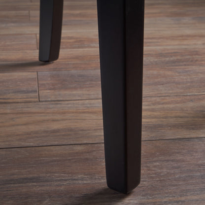 Modern Velvet Dining Chair (Set of 2) With Armless Design - Beige