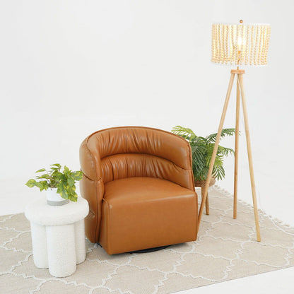 Walden - Swivel Chair - Tan