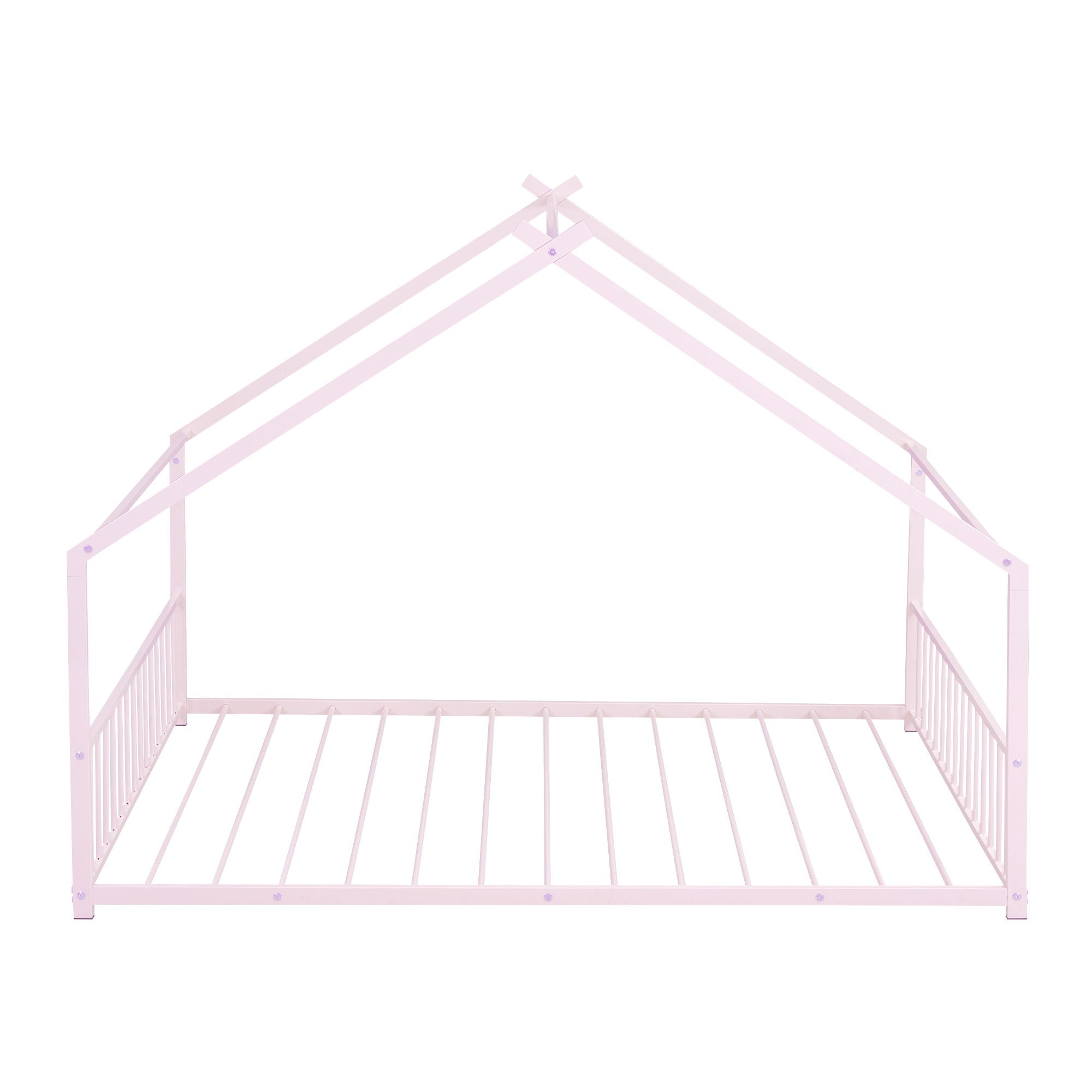 Full Size House Bed - Pink