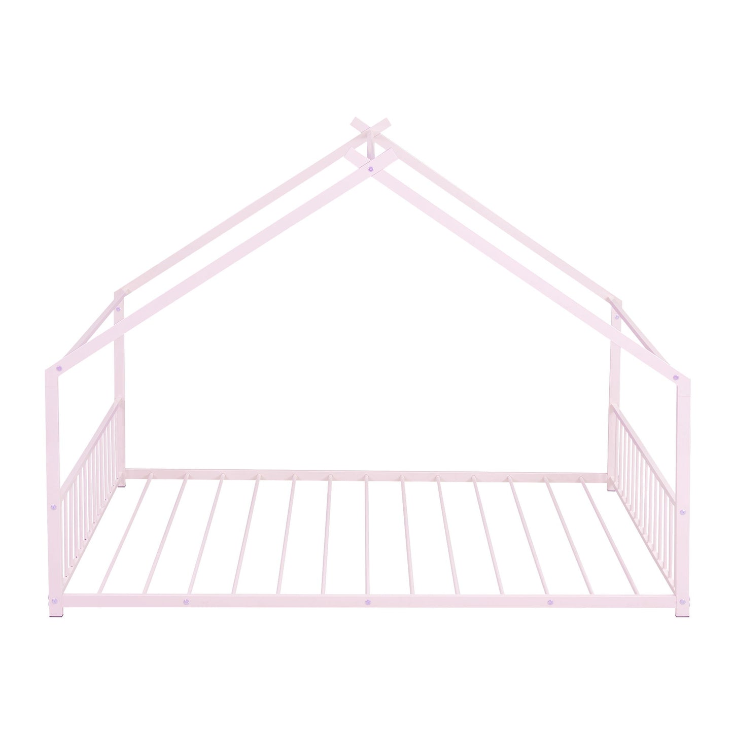 Full Size House Bed - Pink