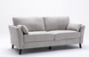Damian - Woven Fabric Sofa - Light Gray