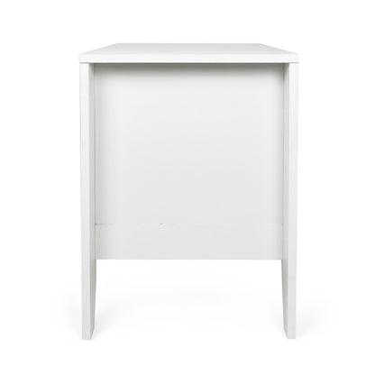 Cleary - Contemporary Wood Nightstand With Drawer - White