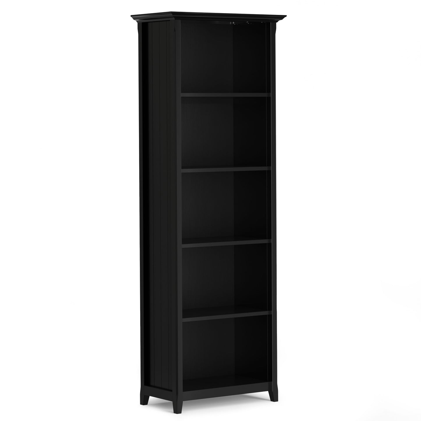 Acadian - 5 Shelf Bookcase - Black