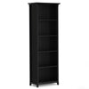 Acadian - 5 Shelf Bookcase - Black
