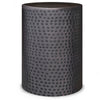 Corbin - Metal Side Table - Hammered Antique Copper - Black