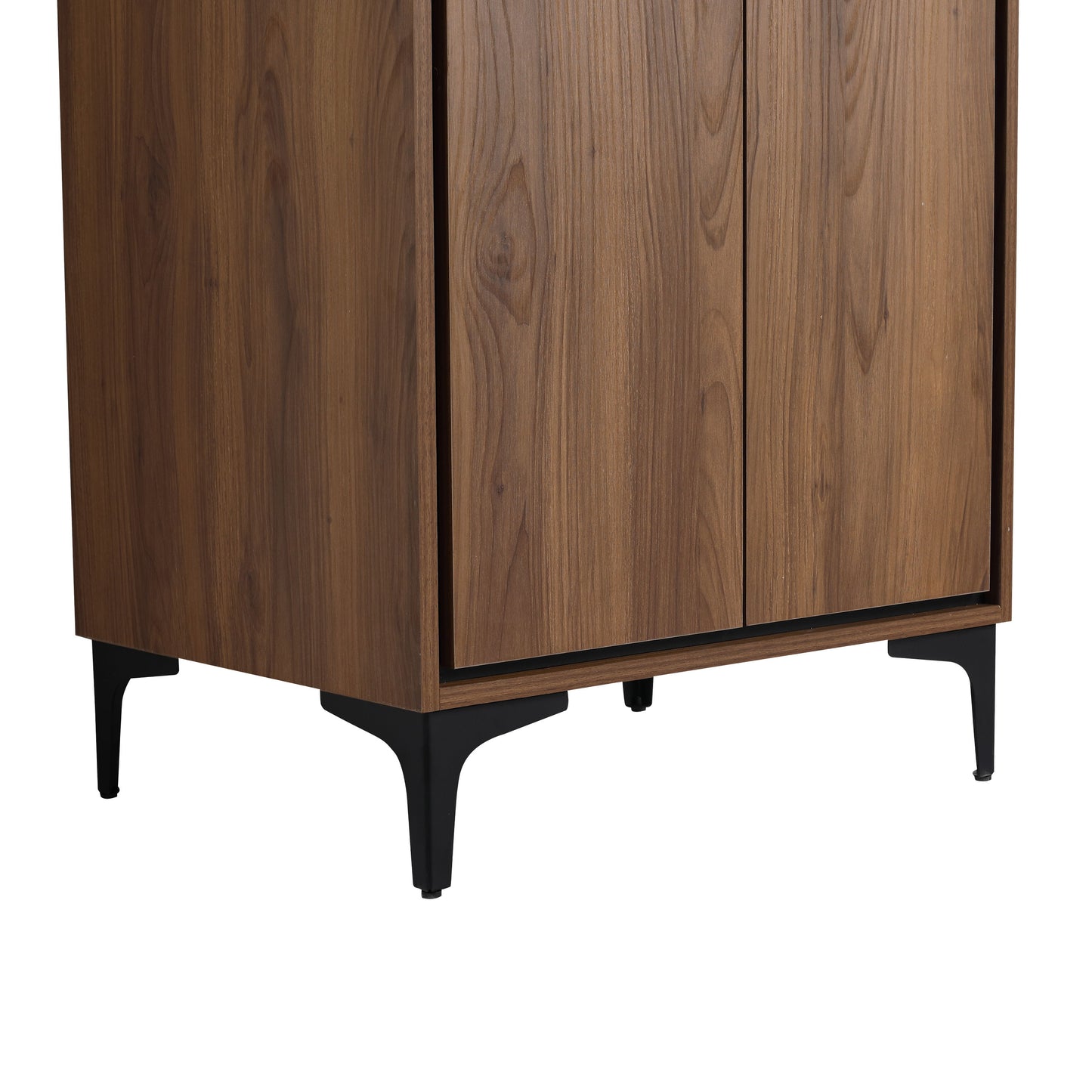 Modern Bathroom Vanity Storage Cabinet With Soft Closing Doors And Construction - Brown