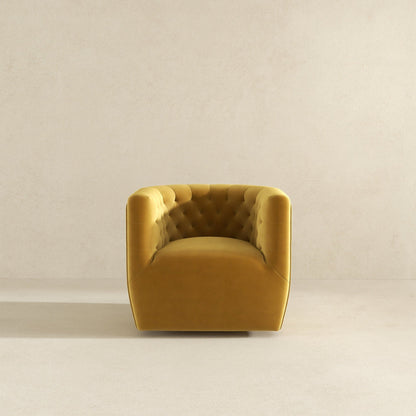 Delaney - Swivel Chair - Gold
