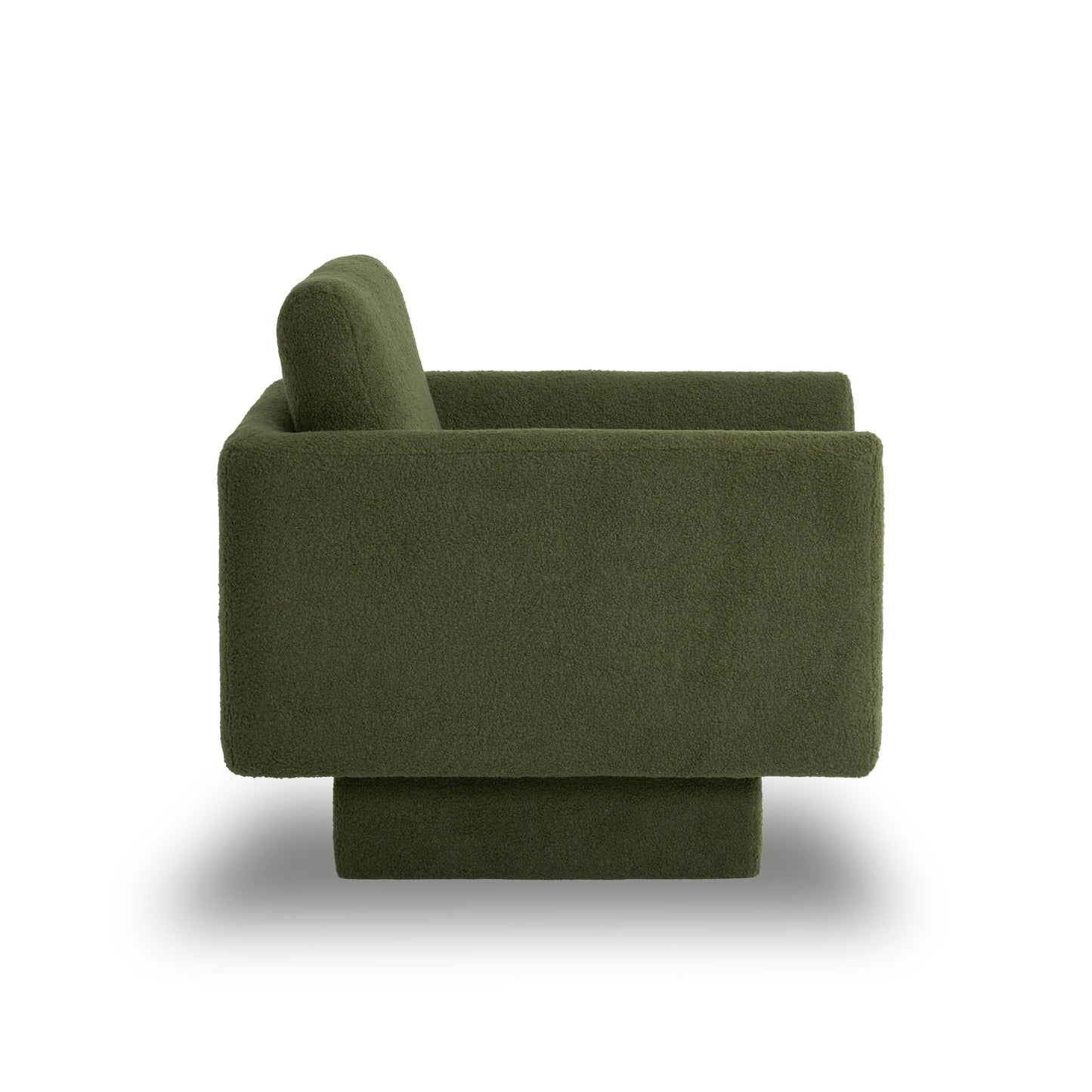 360ÔøΩÔøΩÔøΩÔøΩÔøΩÔøΩÔøΩÔøΩÔøΩÔøΩÔøΩÔøΩÔøΩÔøΩÔøΩ Modern Swivel Accent Chair Round Armchair, Thick Padded Single Lounge Sofa Upholstered Comfy - Green