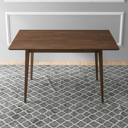 Levi - Modern Rectangular Dining Kitchen Table - Brown
