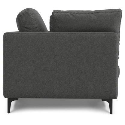 Ava - Mid Century Sofa - Dark Gray