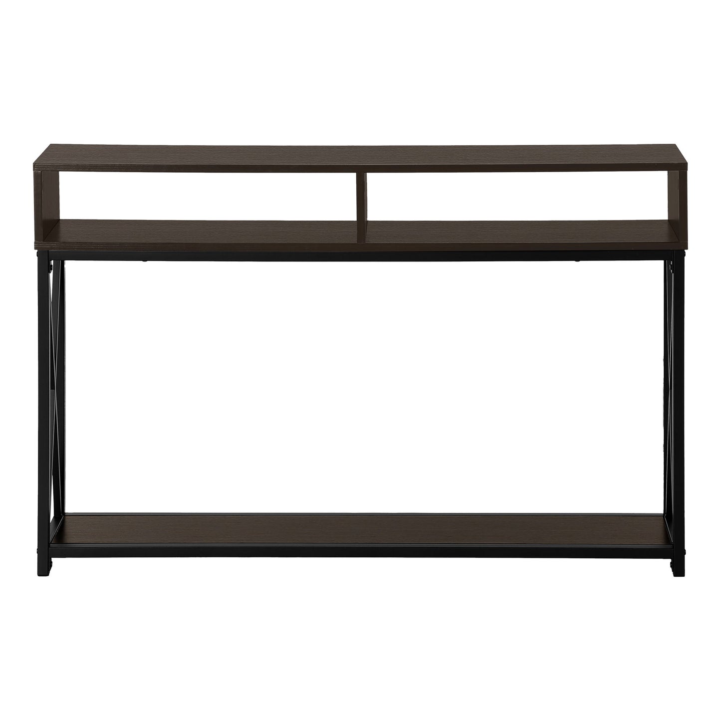 Accent Console Table For Entryway, Modern - Espresso
