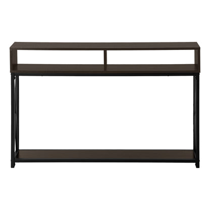 Accent Console Table For Entryway, Modern - Espresso