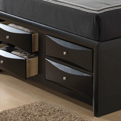 Marilla - Full Storage Bed - Black