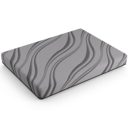 Bib Nl - 8" Full Pro Gel Foam - Firm - Dark Gray