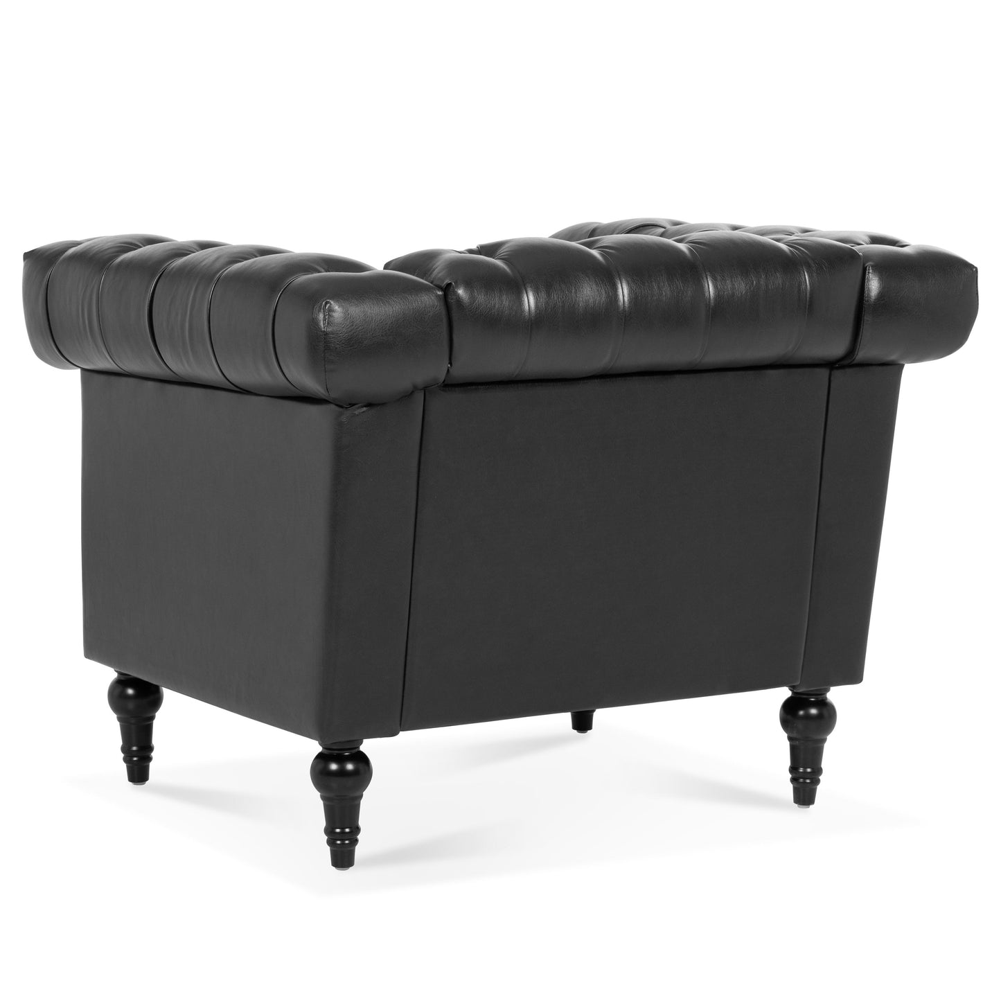 1 Seater Sofa - Black