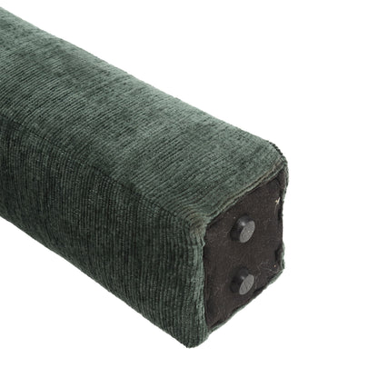 Modern Loveseat Sofa, Comfy Upholstered 2 Seater - Emerald