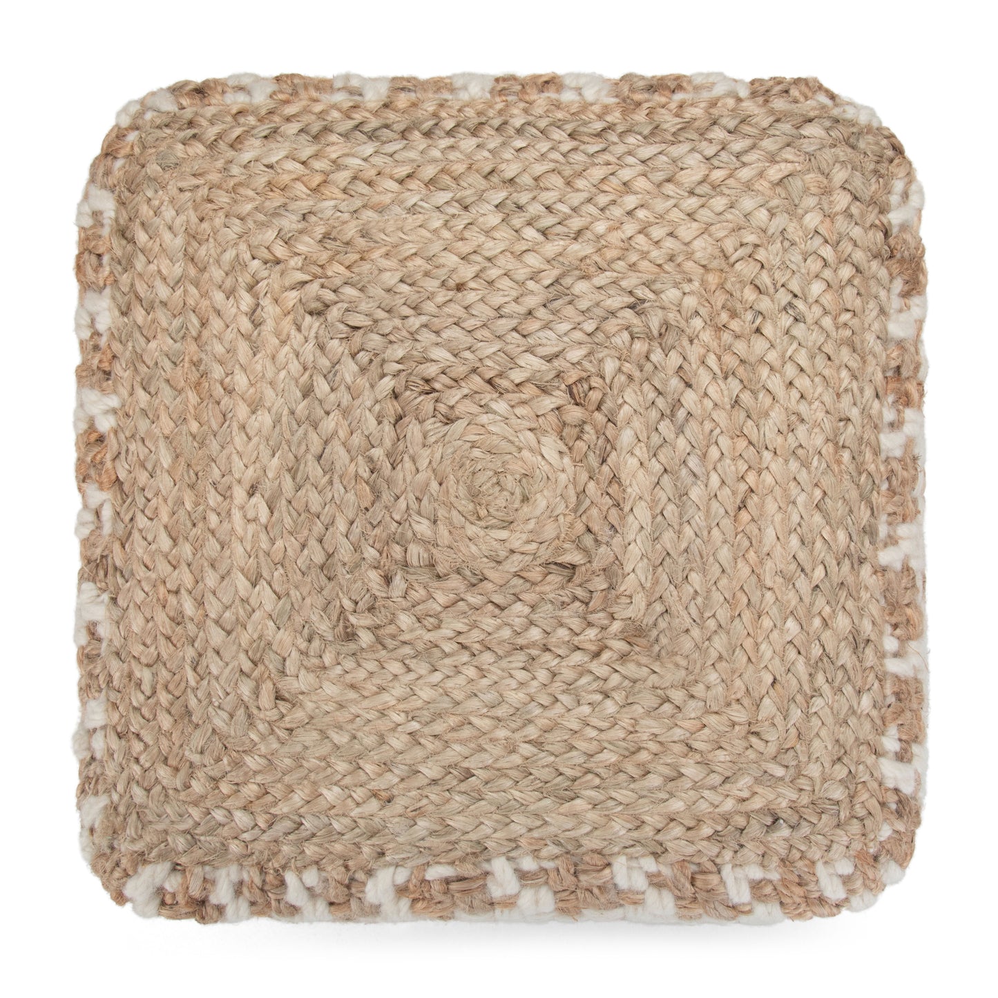 Cullen - Cube Pouf - Natural