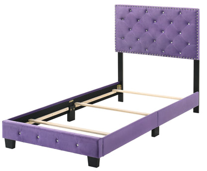 Suffolk - Twin Bed - Purple