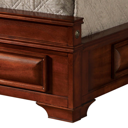 Lavita - Full Drawers Storage Bed - Oak