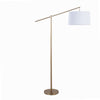 Casper - Contemporary Floor Lamp - Gold / Off White