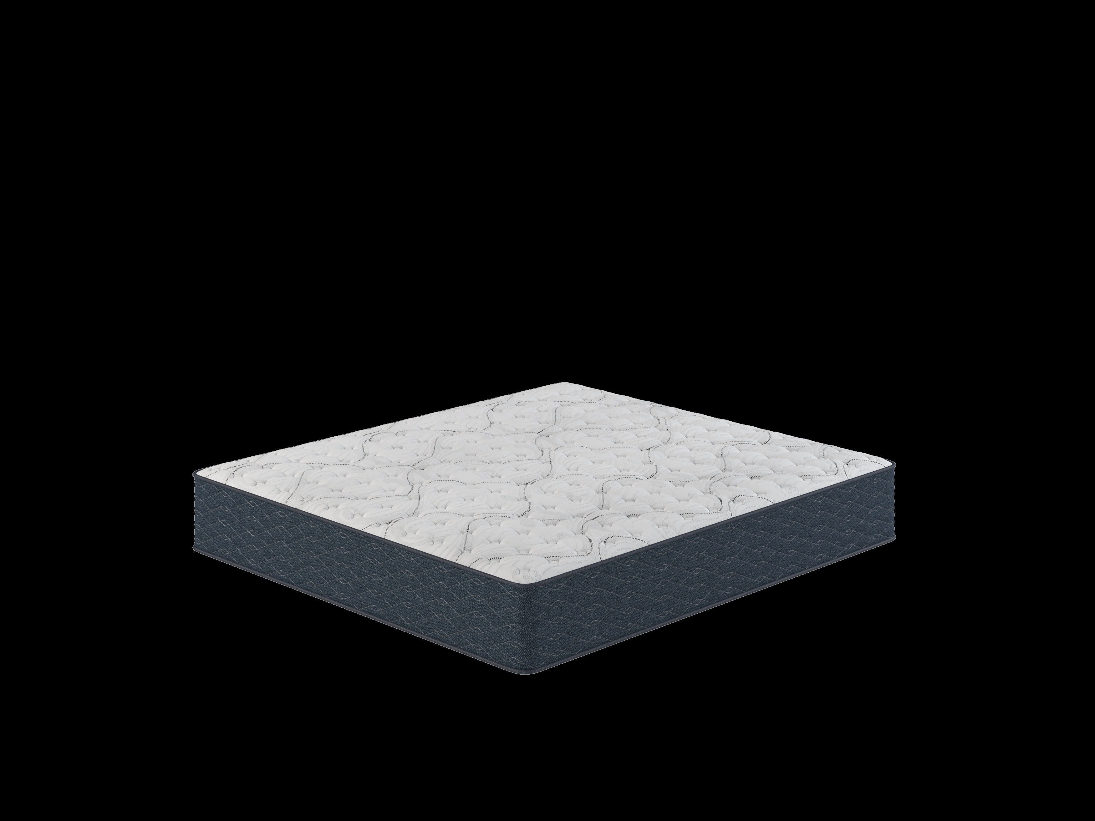 Twin Extra Long Plush Mattress ComfortCare DreamLux - White / Blue