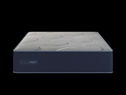 HealthRest - Twin Extra Long PolarBreeze Super Plush - Navy Blue