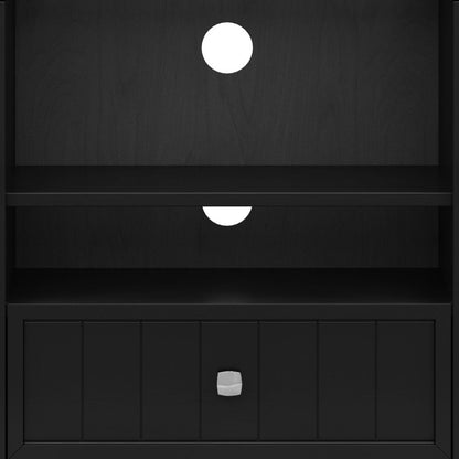 Bedford - Tall TV Media Stand - Black