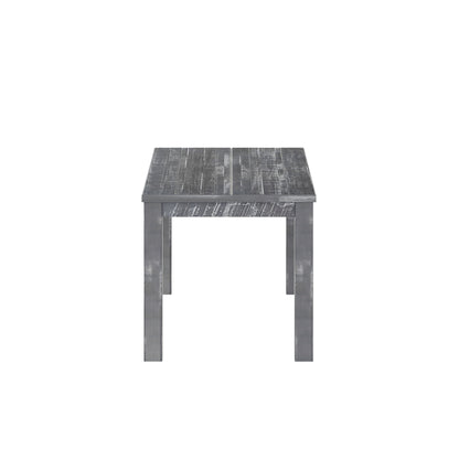 Albany - Solid Wood Dining Table For 6, Small Kitchen And Breakfast Table - Gray