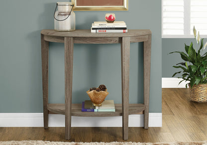 Accent Console Table For Entryway, Contemporary And Modern - Taupe