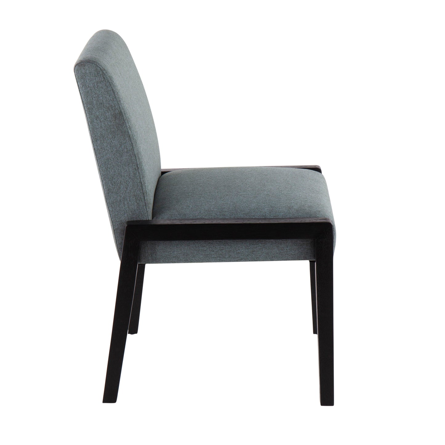 Carmen - Contemporary Chair (Set of 2) - Black / Teal