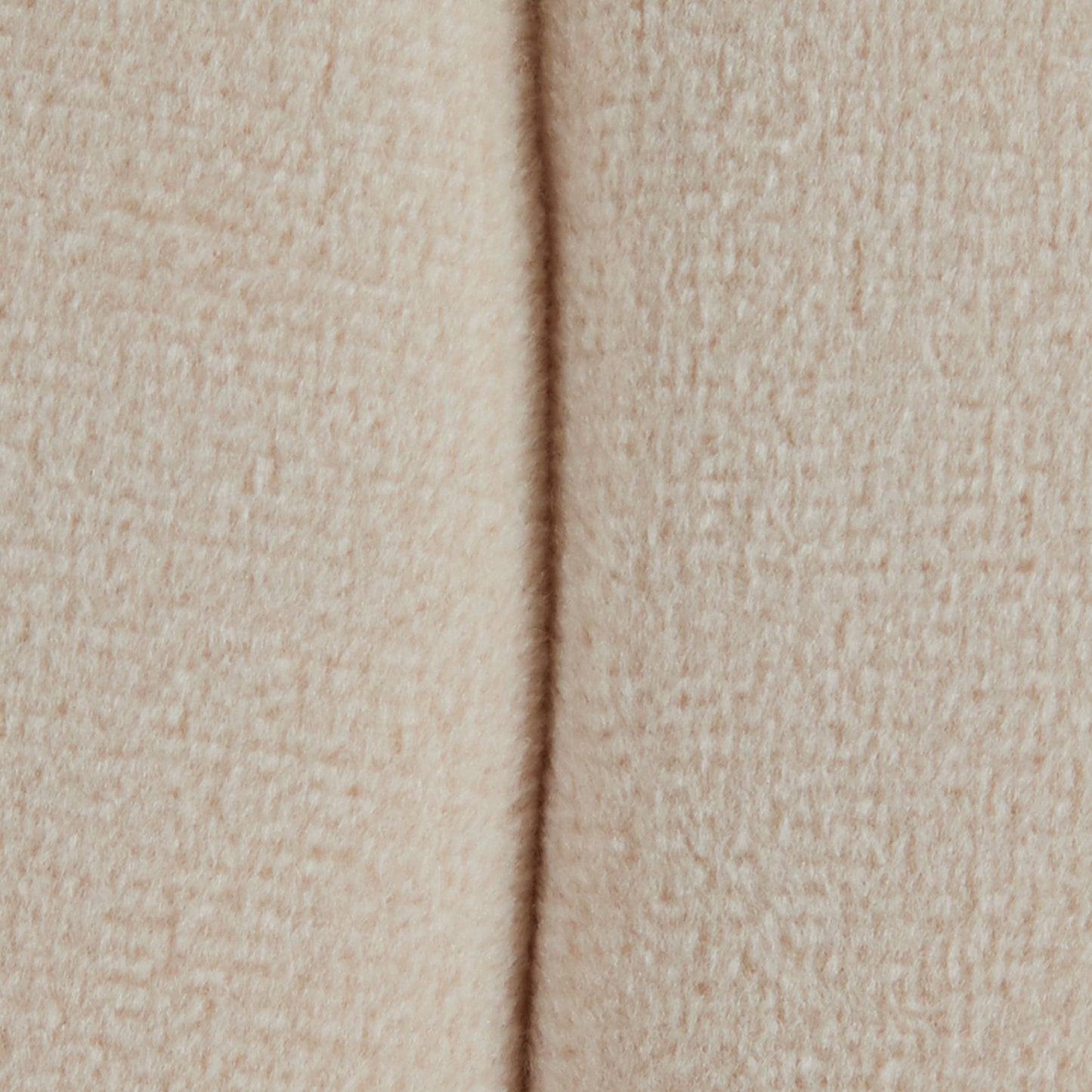 Braided - Round Ottoman - Cream - Velvet