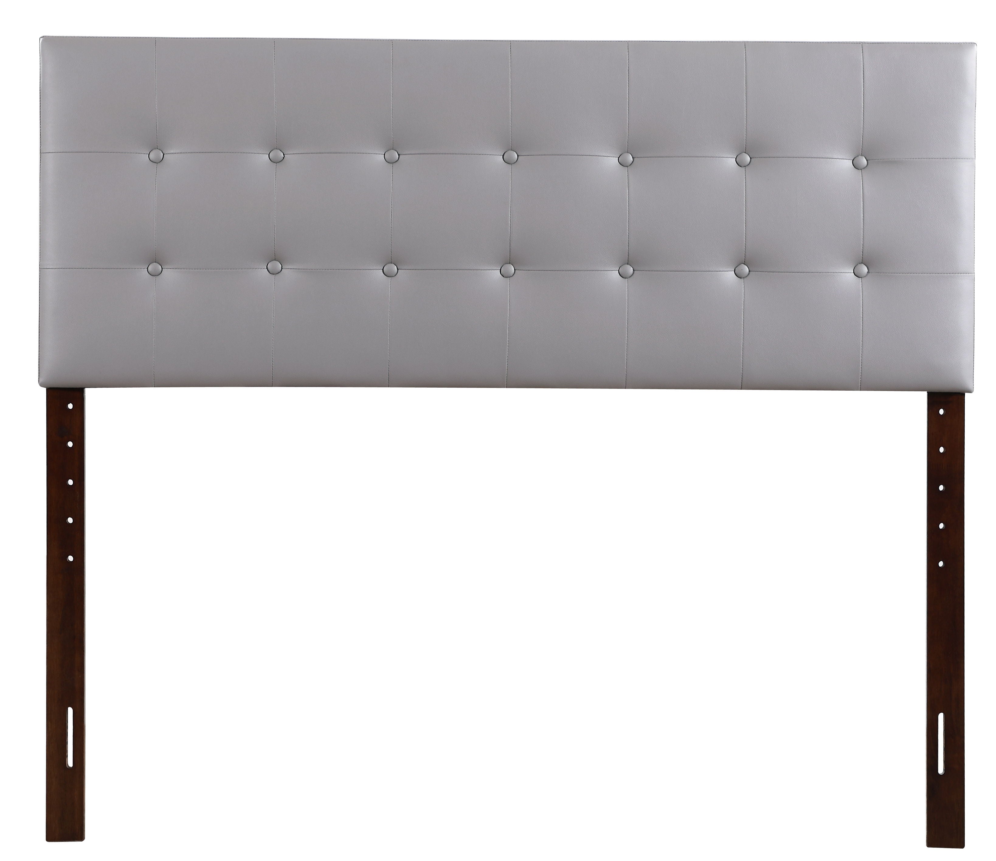 Queen Bed Headboard For Modern Comfort - Light Gray