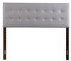 Queen Bed Headboard For Modern Comfort - Light Gray