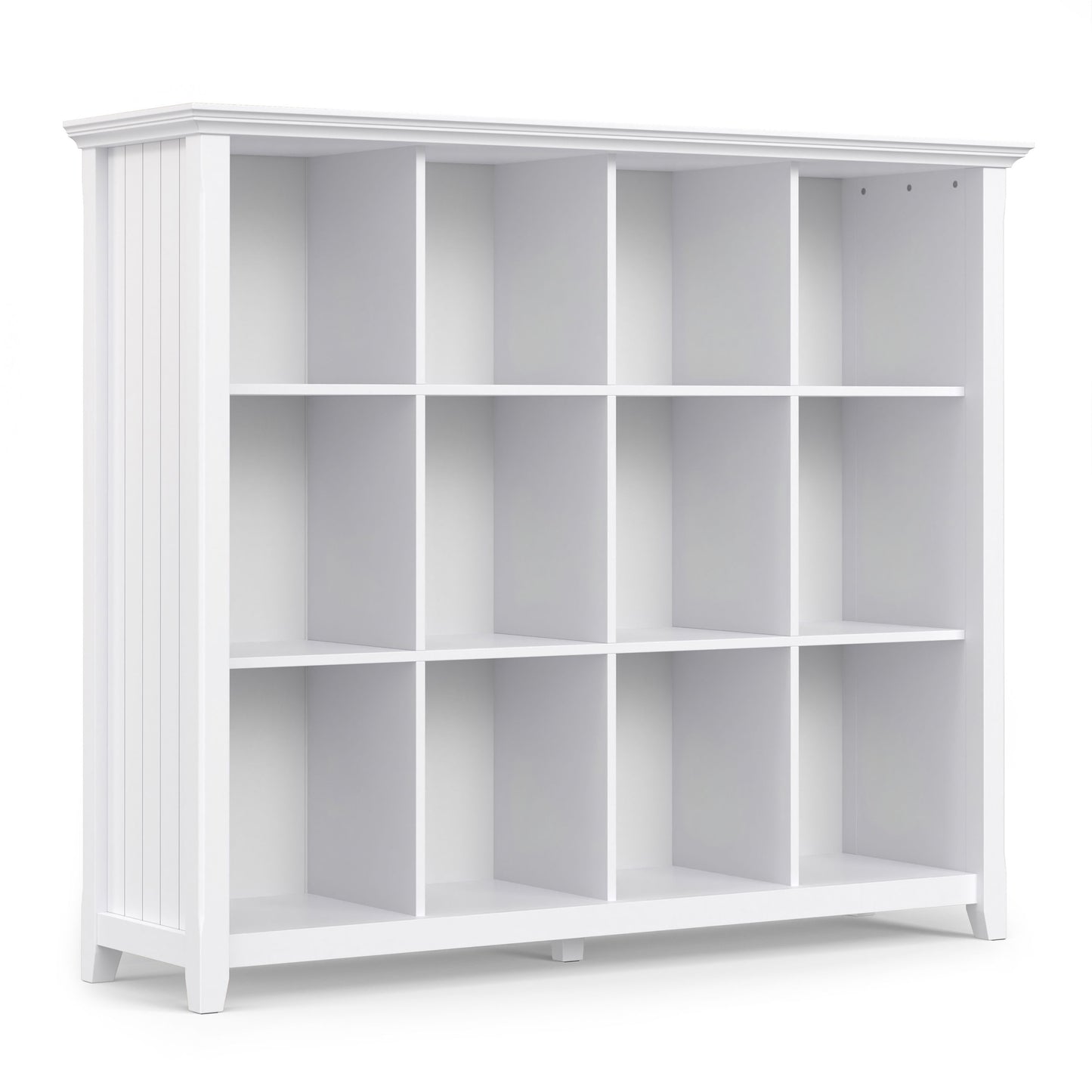 Acadian - 12 Cube Storage - White
