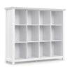 Acadian - 12 Cube Storage - White