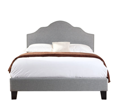 Kopa - Full Upholstered Bed - Gray