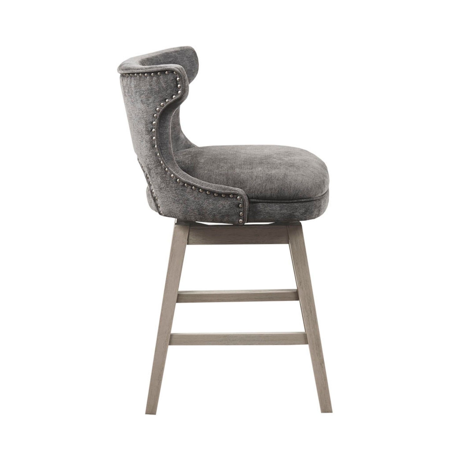 Swivel Counter Stool - Charcoal