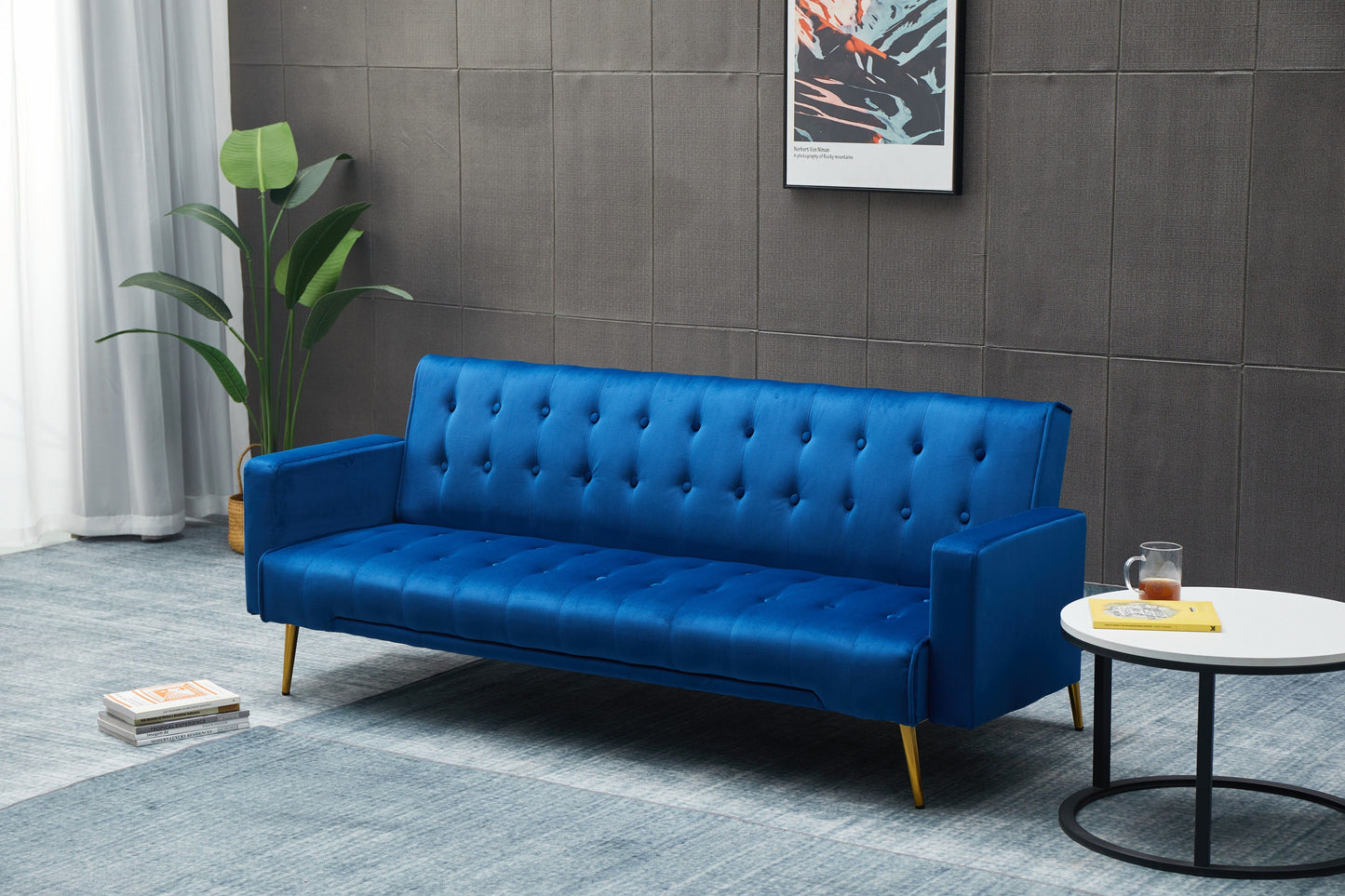 Sofa Bed - Dark Blue