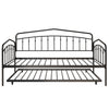 Fox - Twin Daybed With Twin Trundle - Black