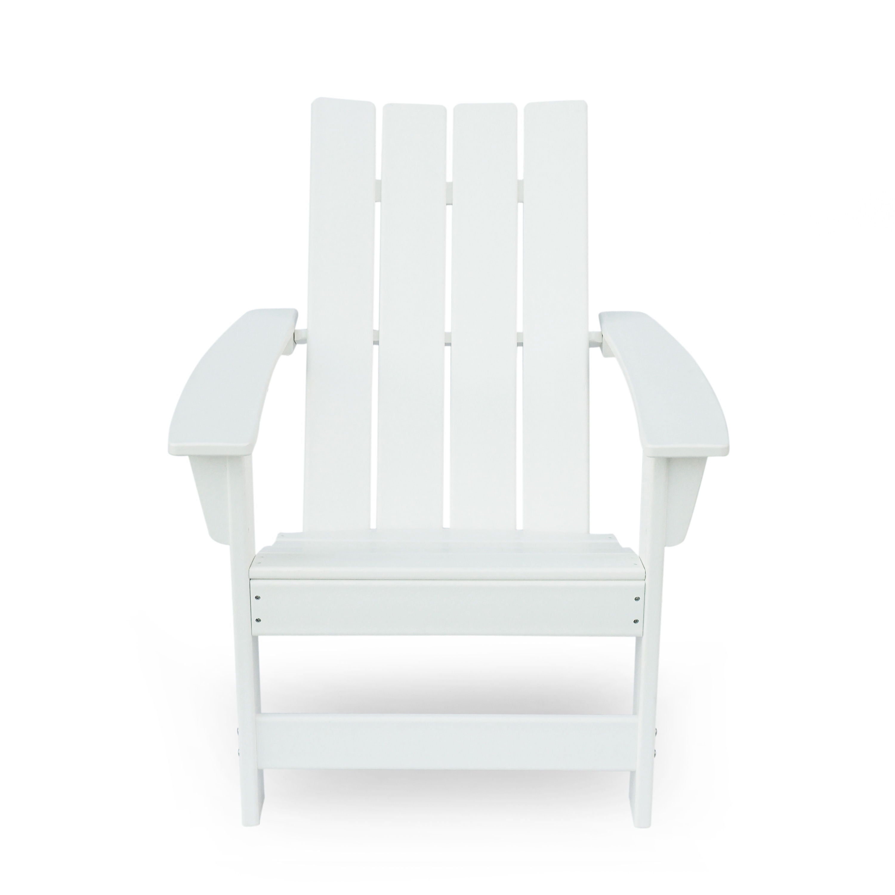 Enigmara - Outdoor High Density Resin Adirondack Chair - White