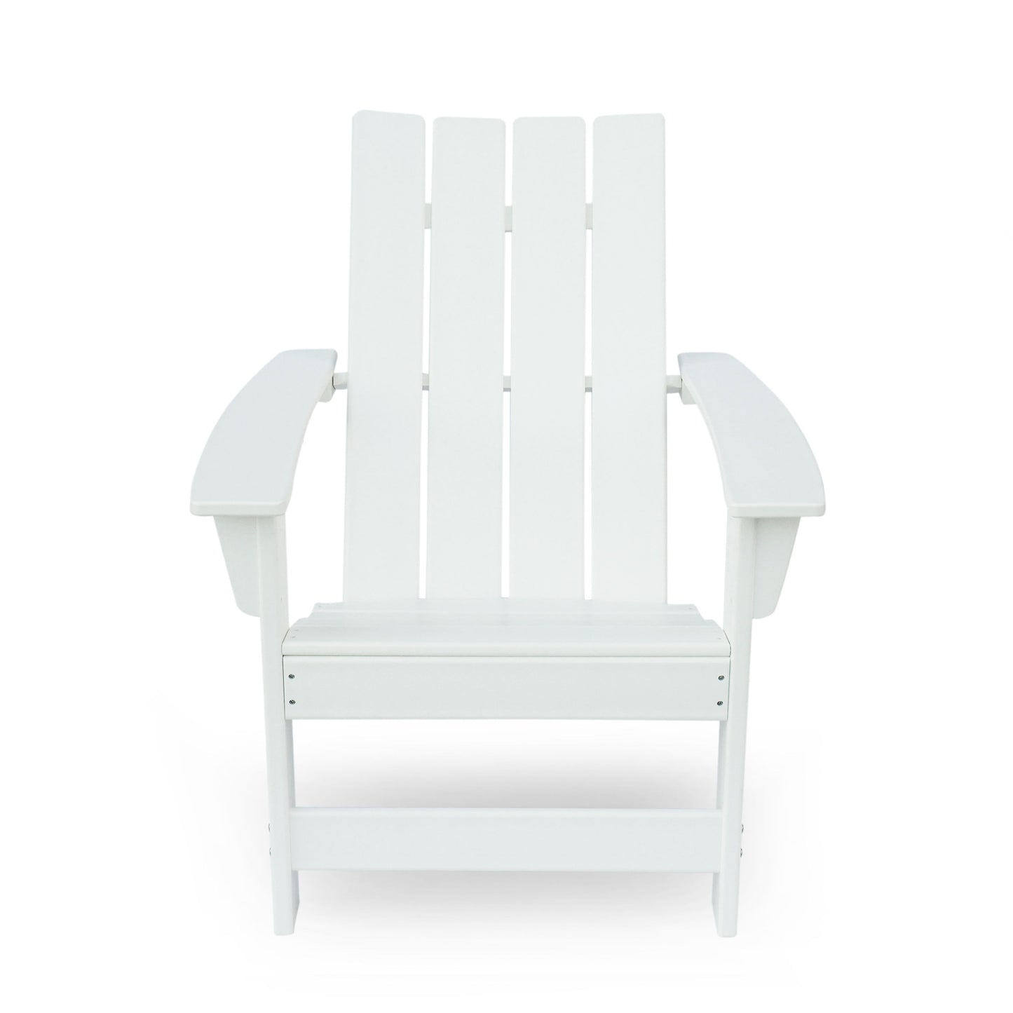 Enigmara - Outdoor High Density Resin Adirondack Chair - White