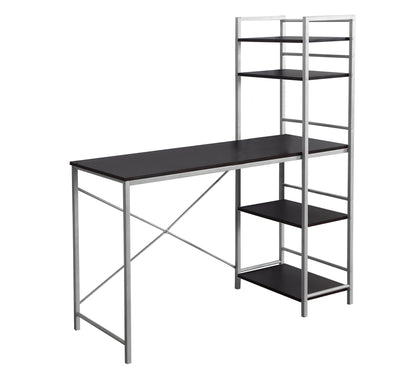 Computer Desk For Home Office, Laptop, Storage Shelves, Contemporary & Modern - Espresso
