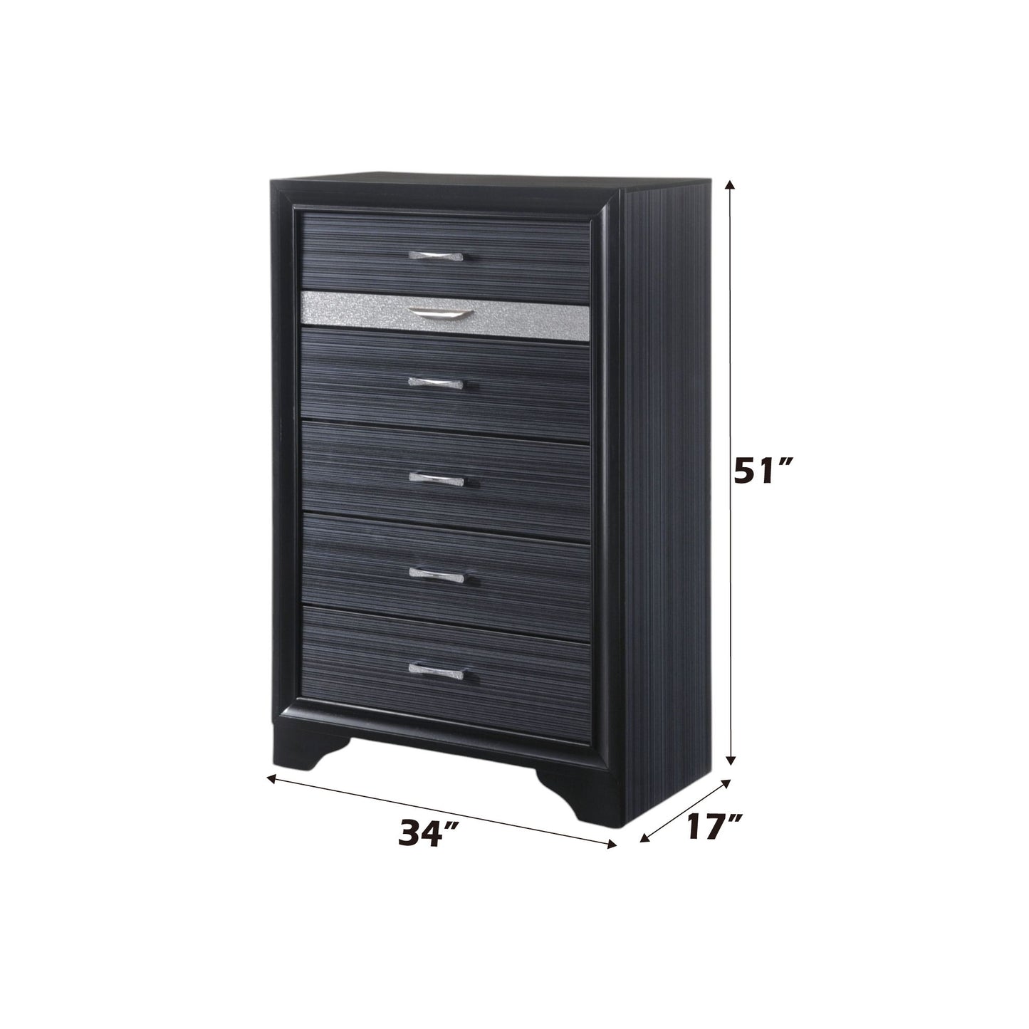 Naima - Chest - Black